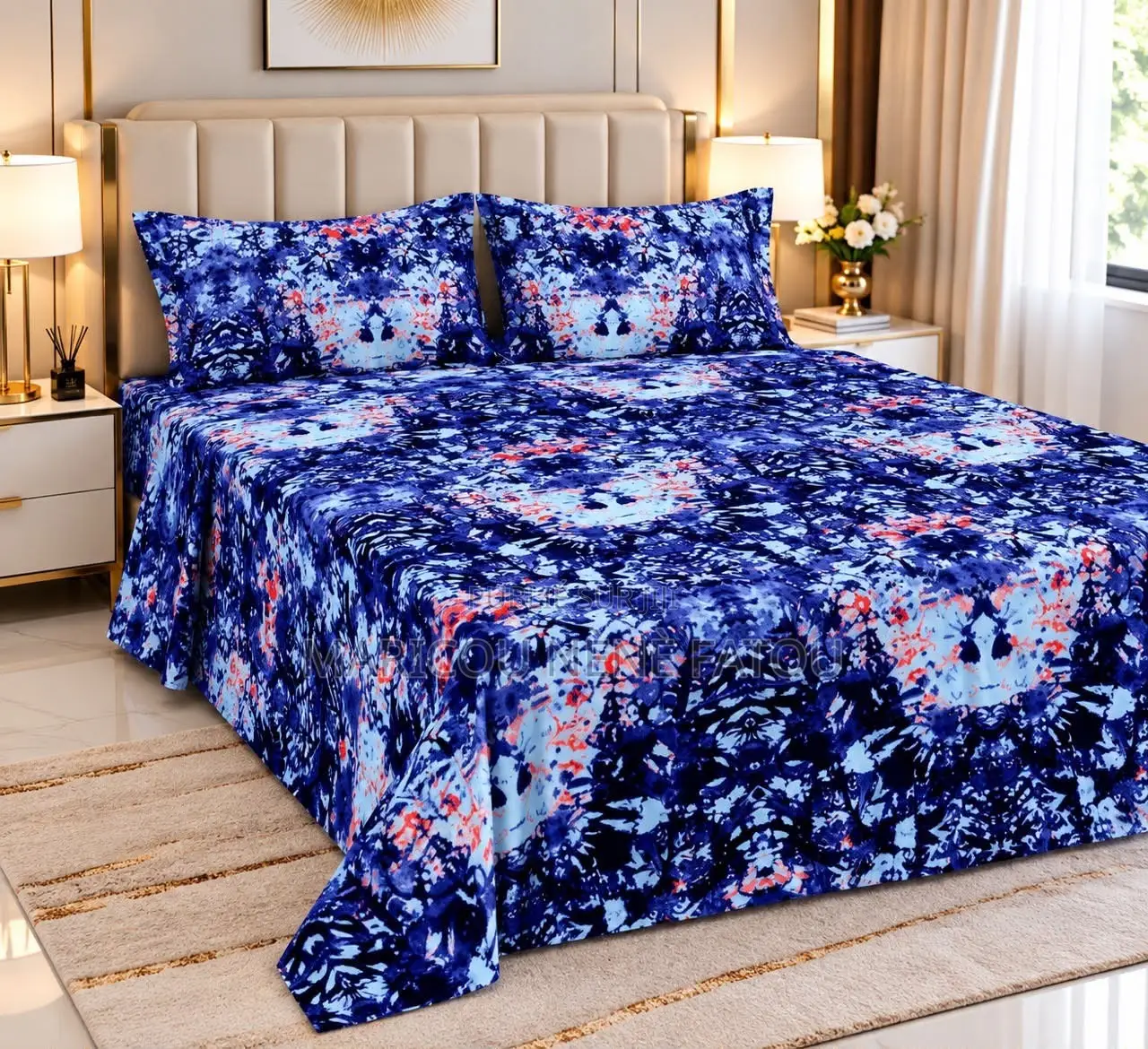 2 Draps De Lits Et 4 Oreillers