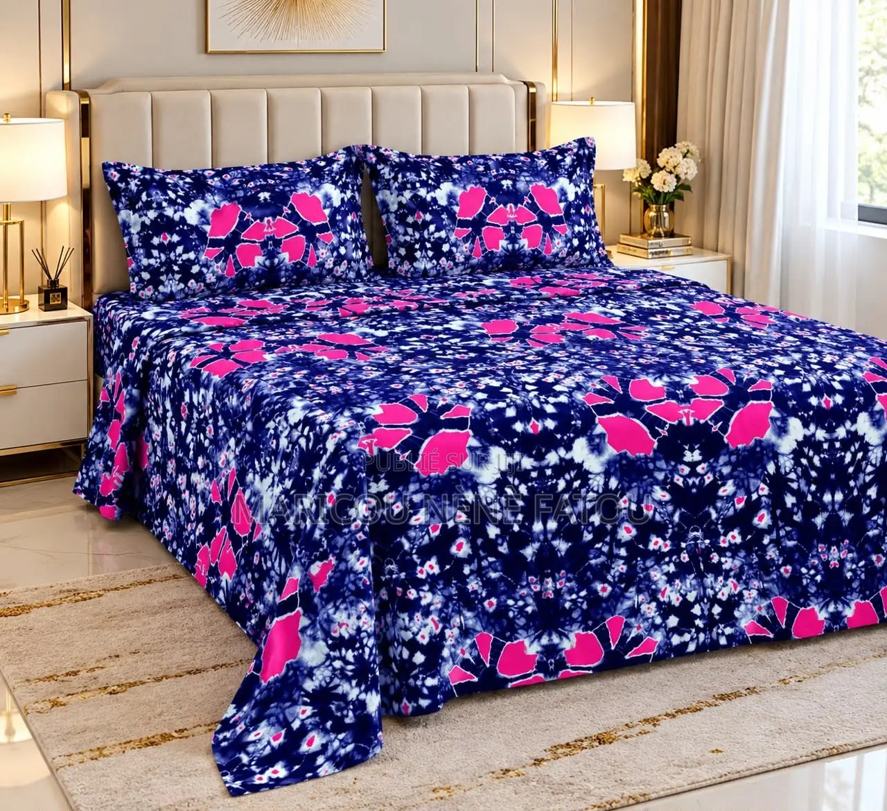 2 Draps De Lits Et 4 Oreillers