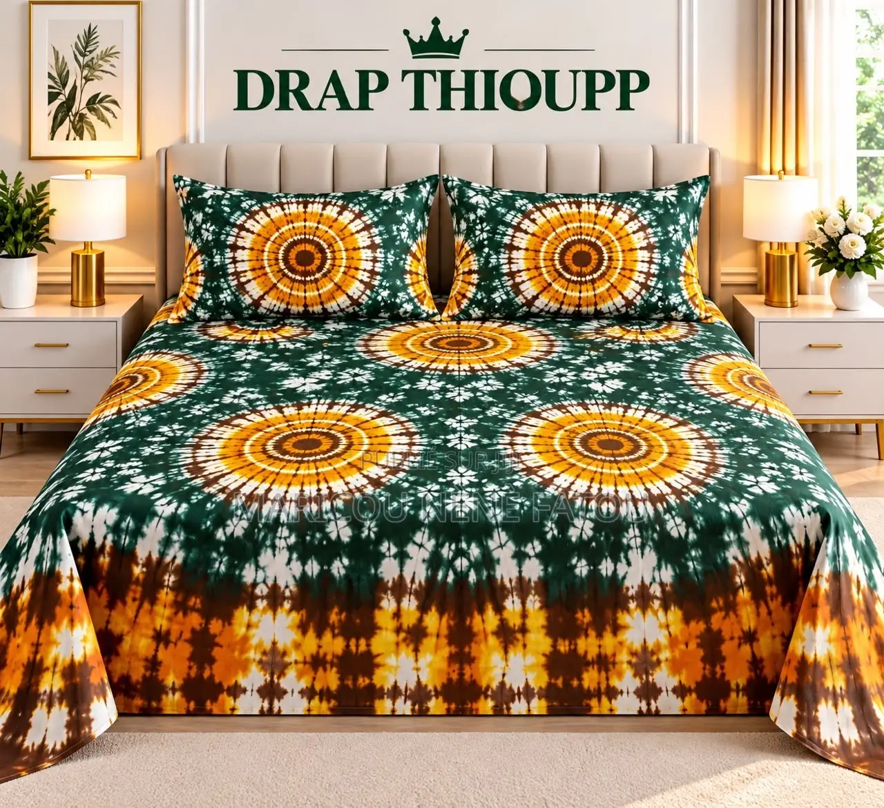 2 Draps De Lits Et 4 Oreillers