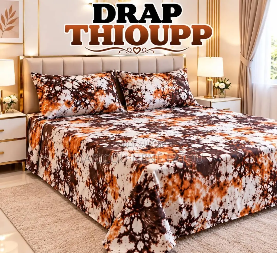 2 Draps De Lits Et 4 Oreillers