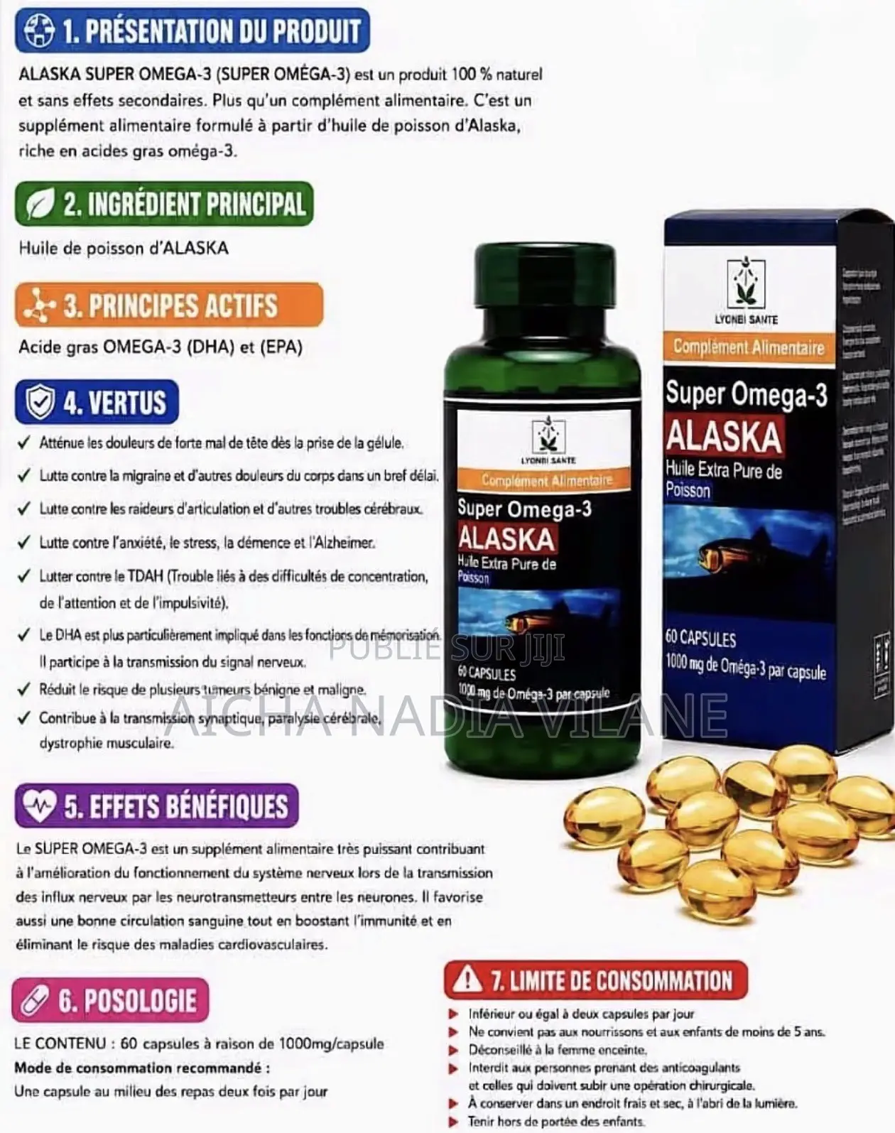 Complément Alimentaire OMÉGA 3