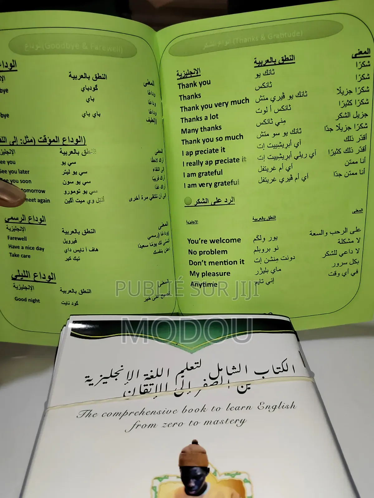 Livre D’apprentissage De L’arabe Et De L’anglais