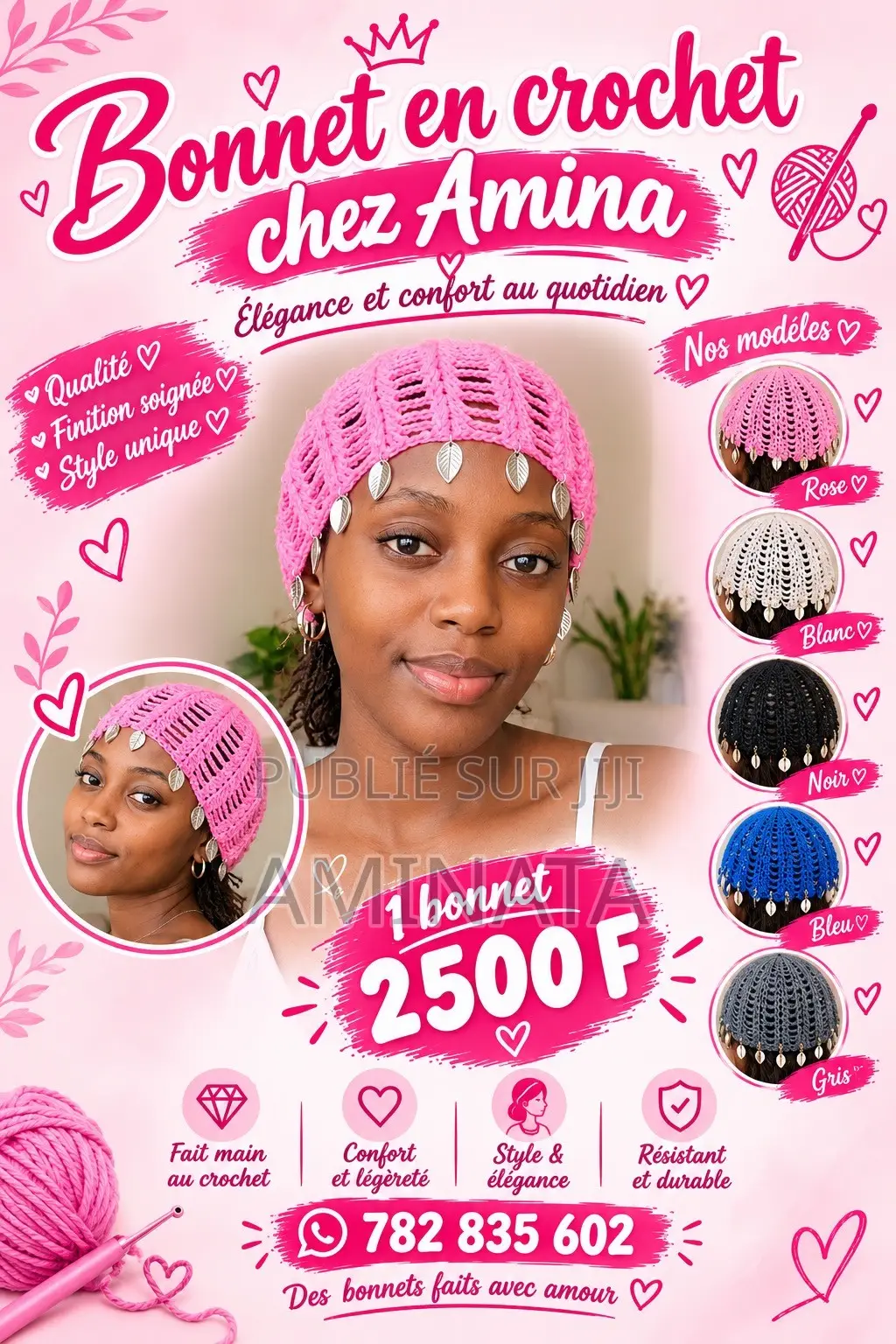 Bonnet en Crochet