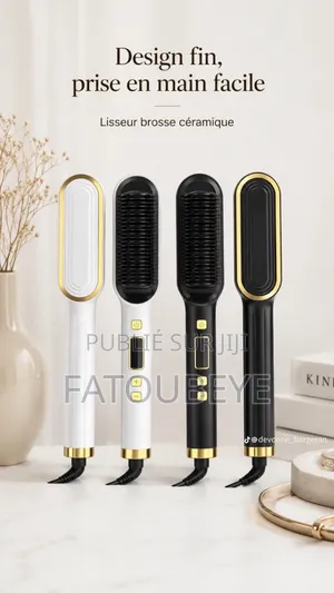 Une Peigne Cheveux Électrique Facile À Utiliser