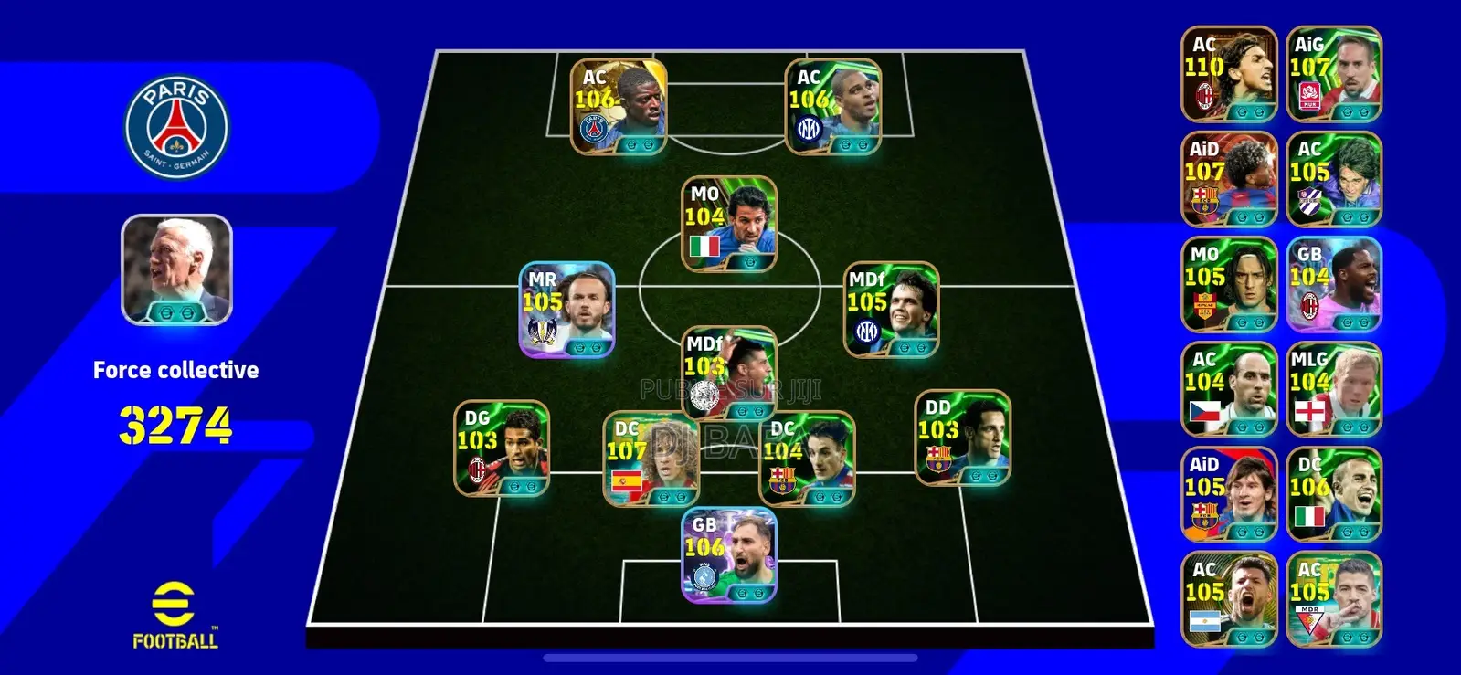 Vente De Compte Efootball