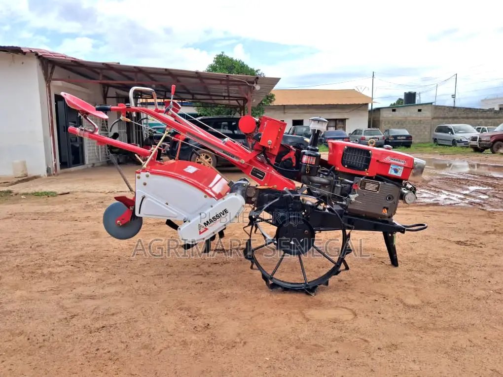 Motoculteur MASSIVE MT-22 Avec Roues en Fer Et Fraise Rotative