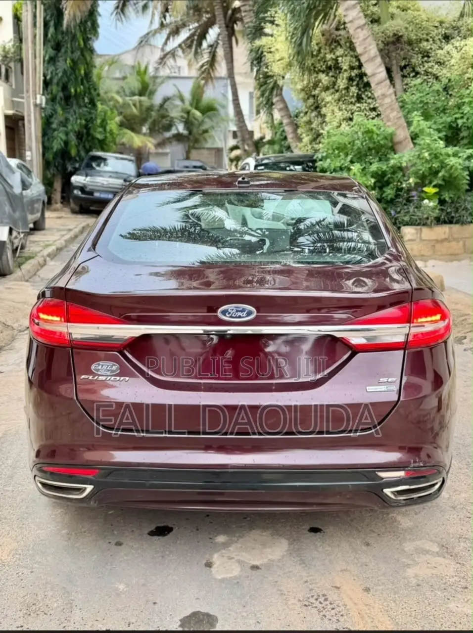 Ford Fusion 2017 Rouge