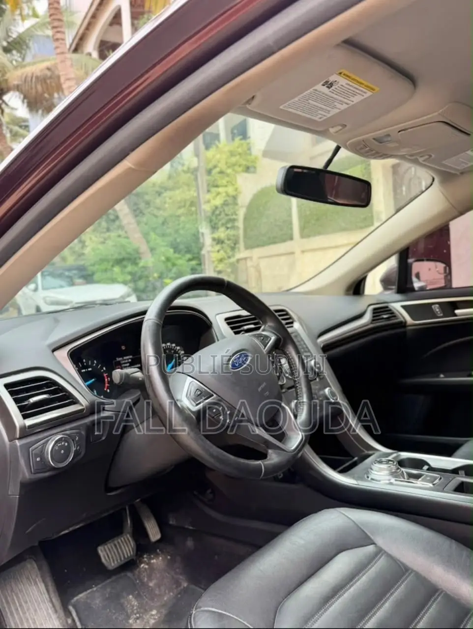 Ford Fusion 2017 Rouge