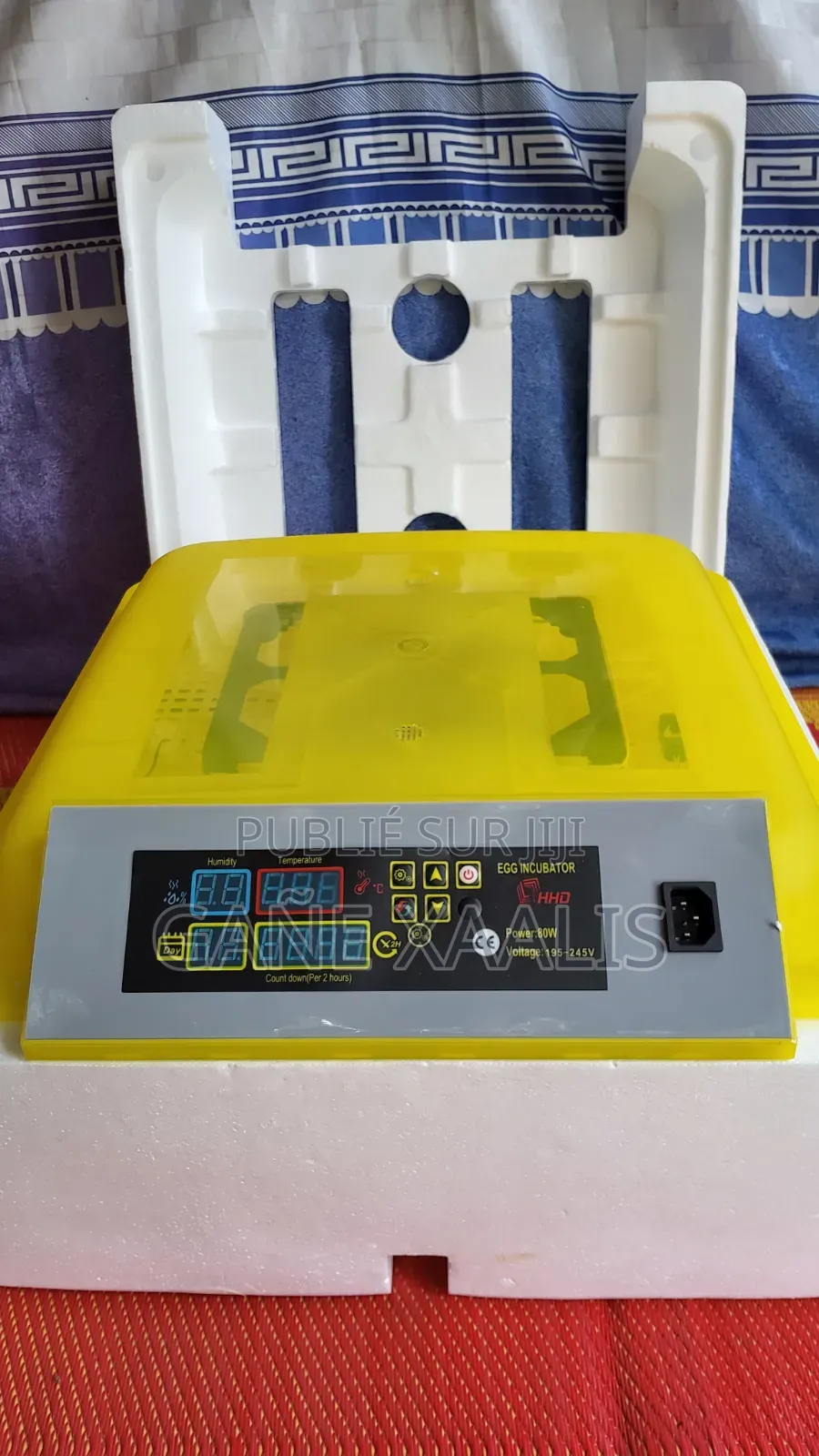 Couveuse Automatique 56 Œufs – 80W – Température & Humidité