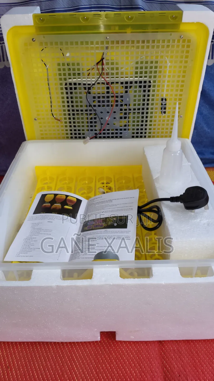 Couveuse Automatique 56 Œufs – 80W – Température & Humidité