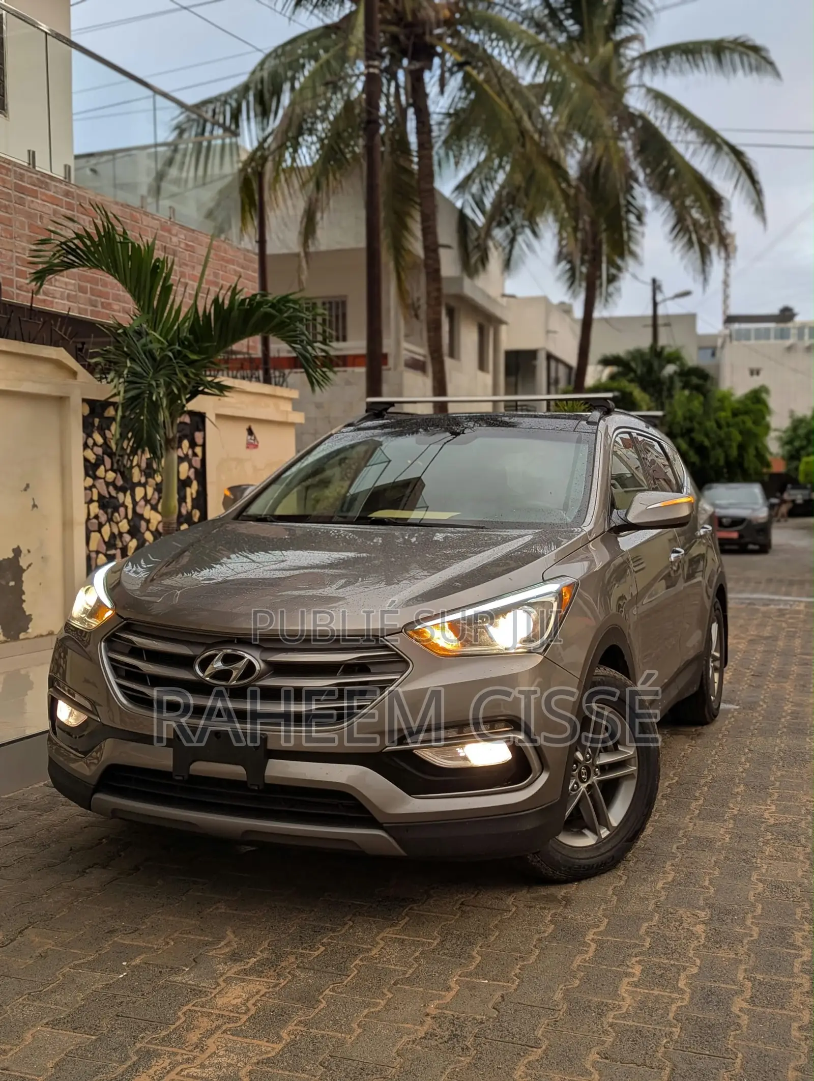 Hyundai Santa Fe Limited Ultimate AWD 2017 Gris