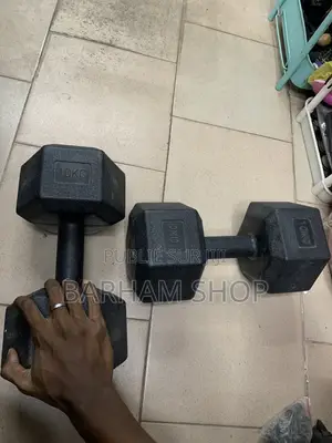 Paire D Halteres Hexagonales 10kg (20kg Total) Musculation⁠