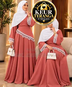 Abaya Longue Évasée