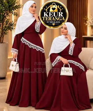 Abaya Longue Évasée