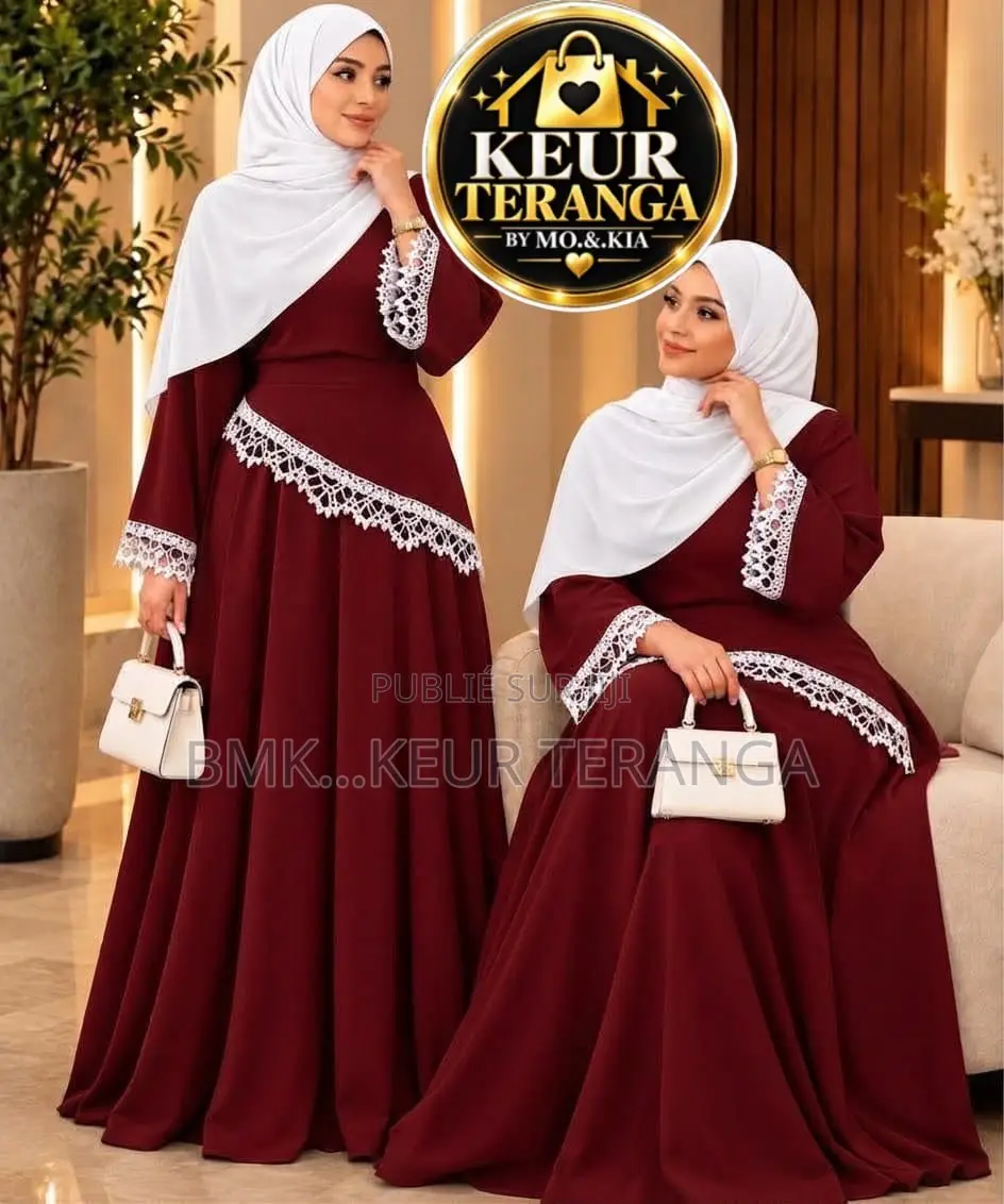 Abaya Longue Évasée