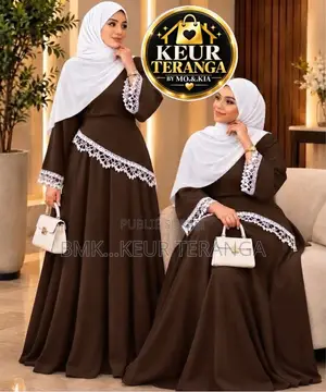 Abaya Longue Évasée