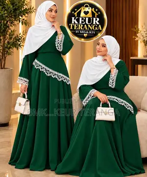 Abaya Longue Évasée