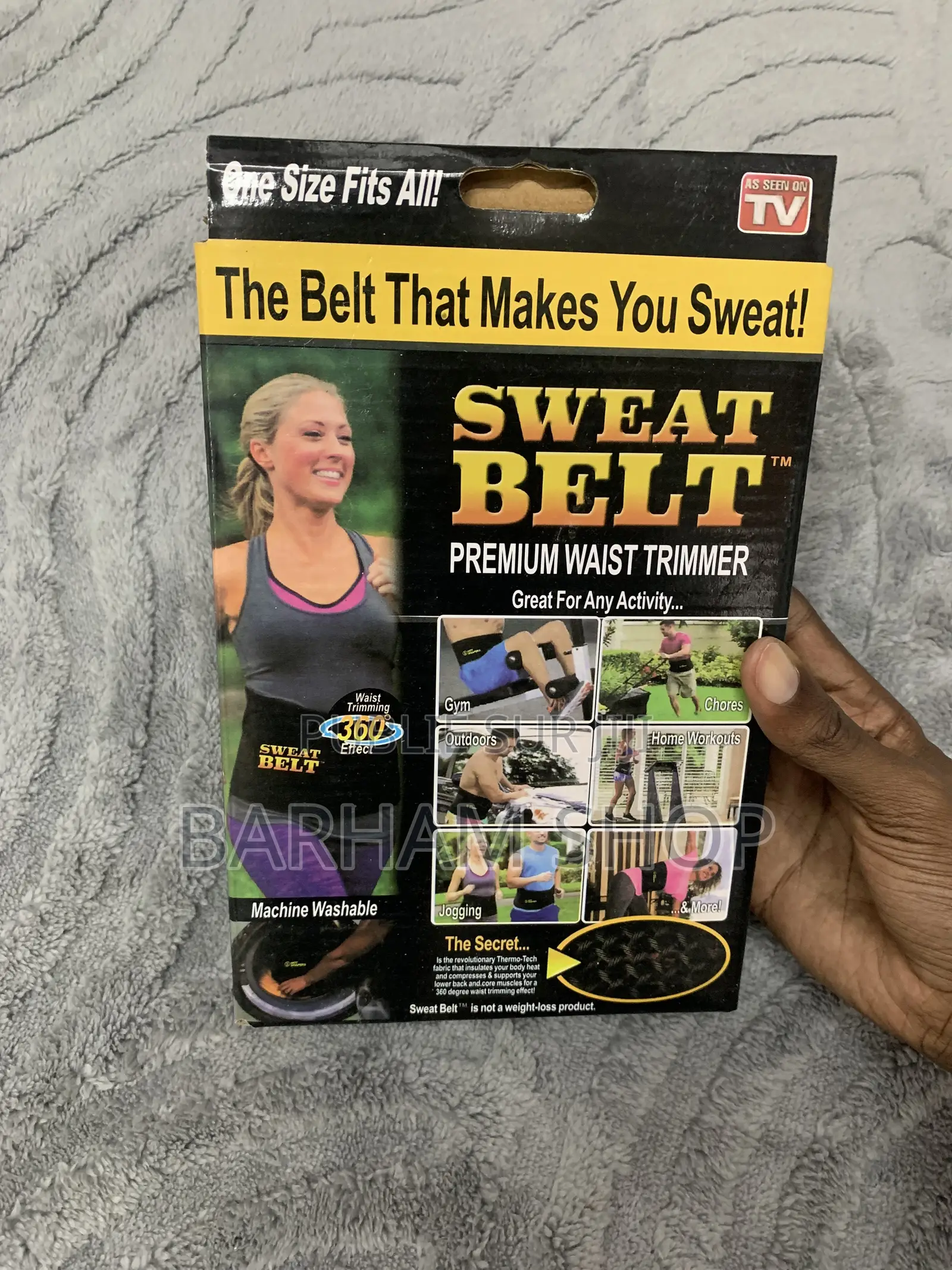 Ceinture De Sudation Amincissante Fitness Sweat Belt⁠