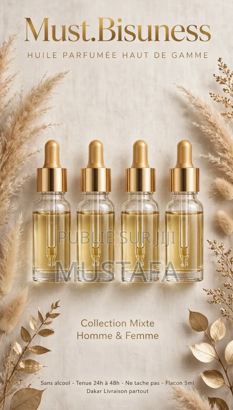 Huile Parfumée Haut De Gamme