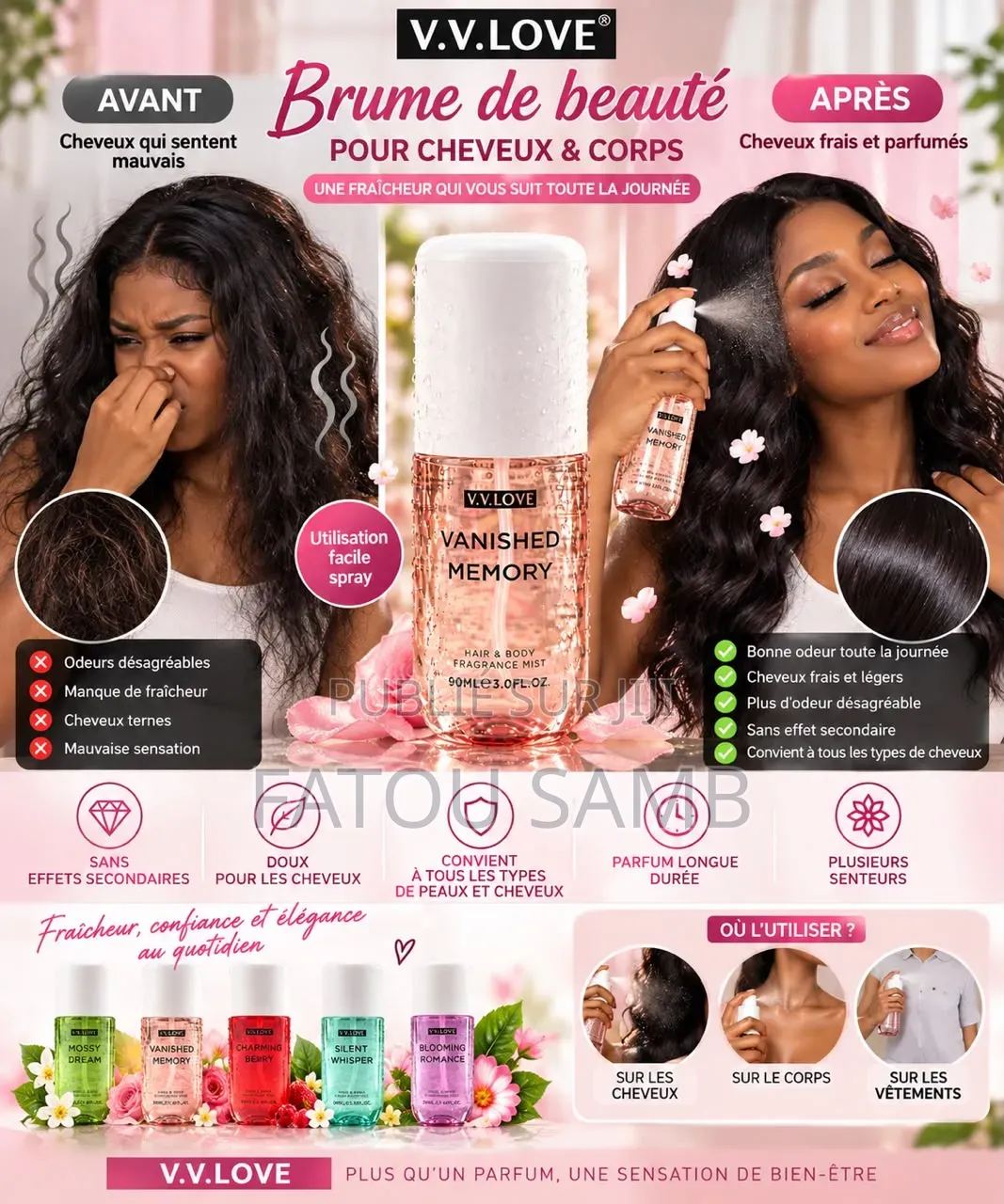 Parfum Pour Chaveux Et Autres