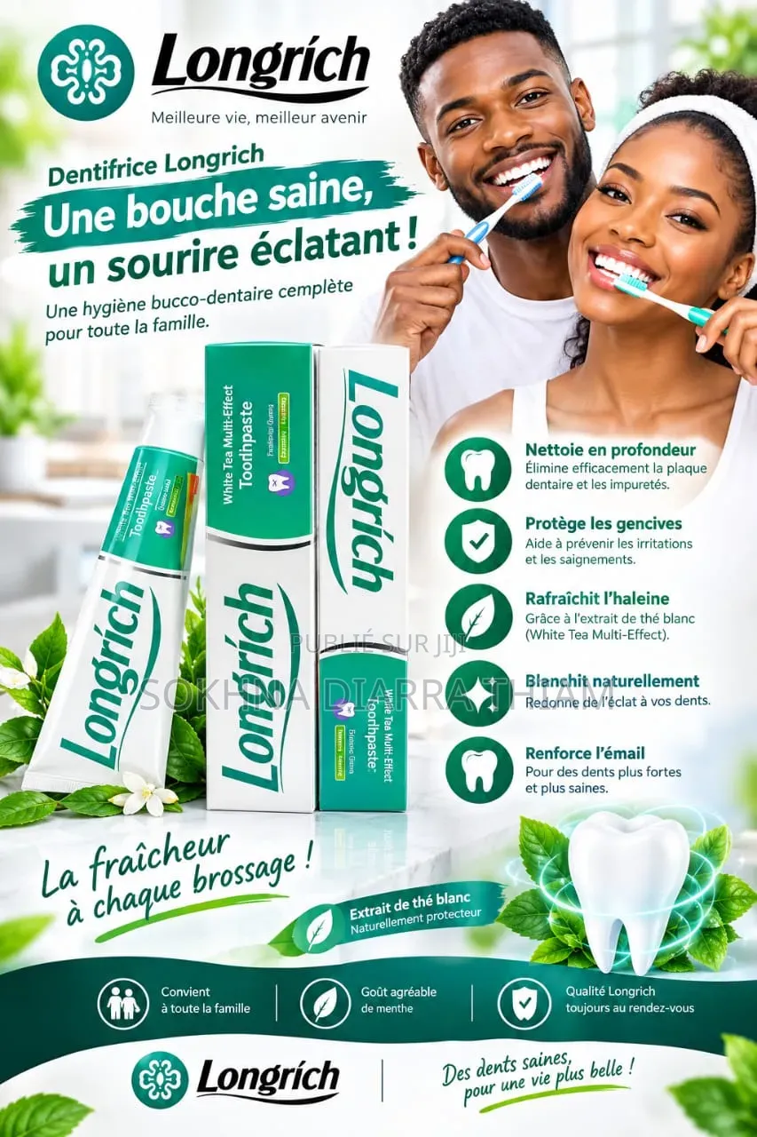 Pâte Dentifrice Longrich