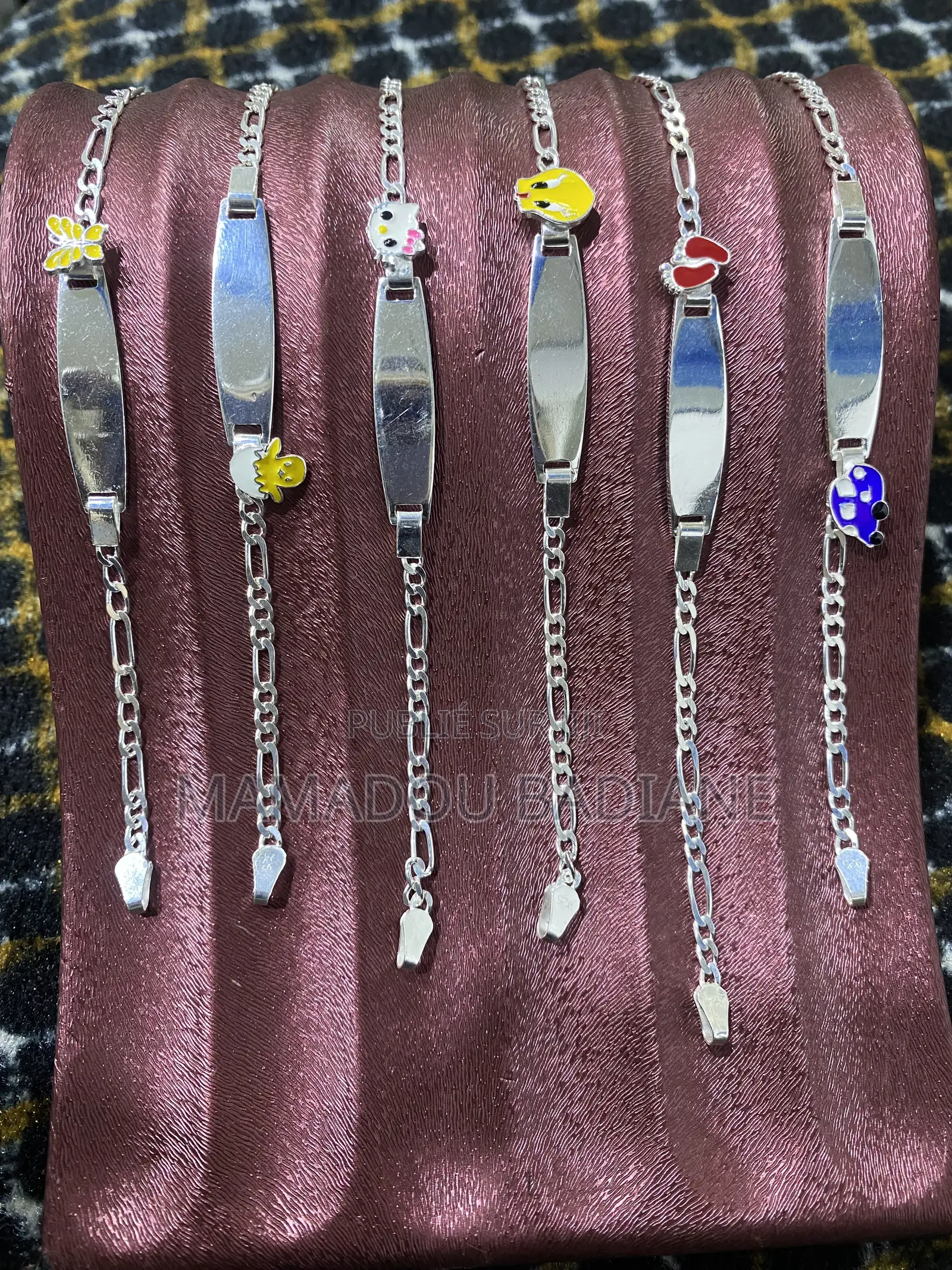 Bracelet en Argent Pour Enfants Importés