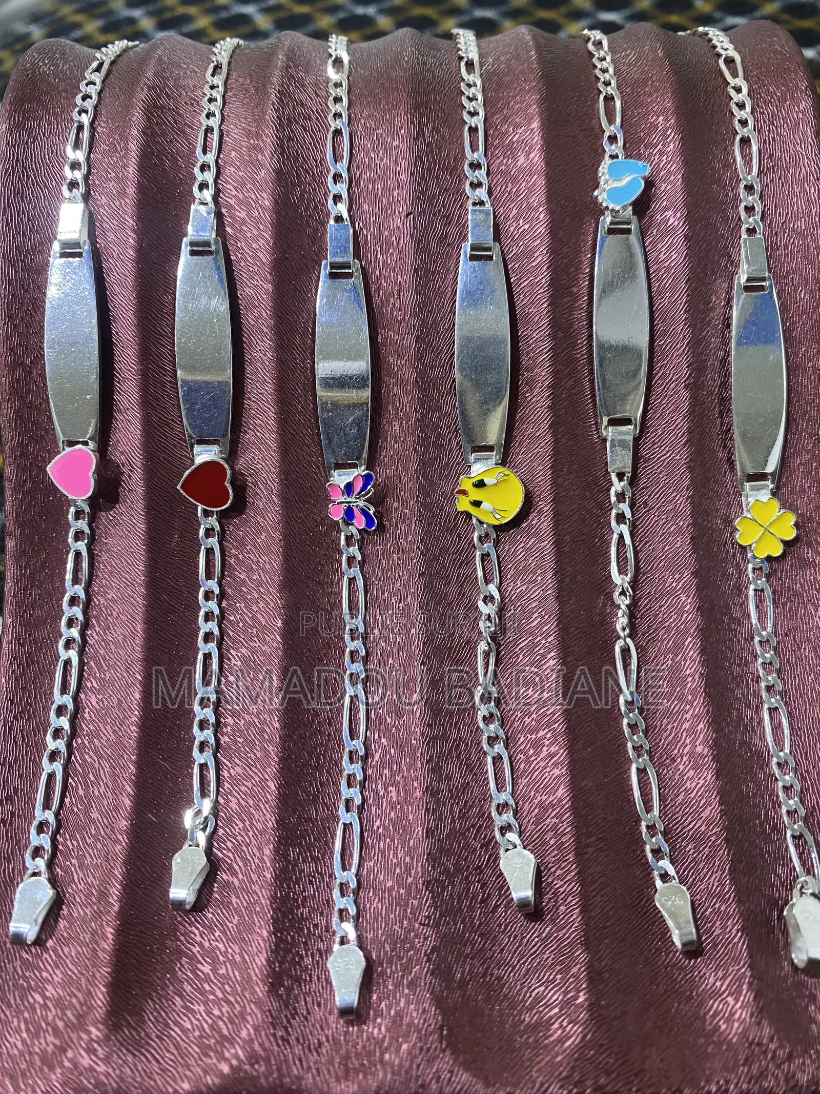 Bracelet en Argent Pour Enfants Importés