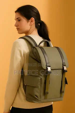 Sac À Dos Multifonction en Cuir Élégant Et Robuste