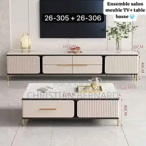 Ensemble De Table TV Et Bass