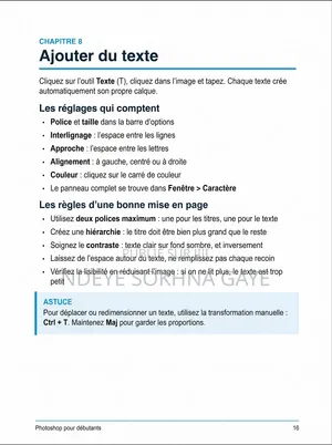 Photoshop Pour Débutant