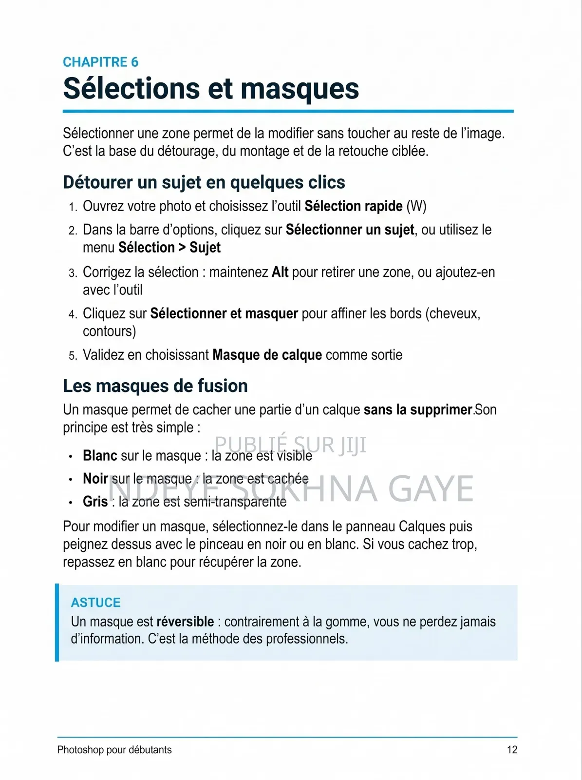 Photoshop Pour Débutant