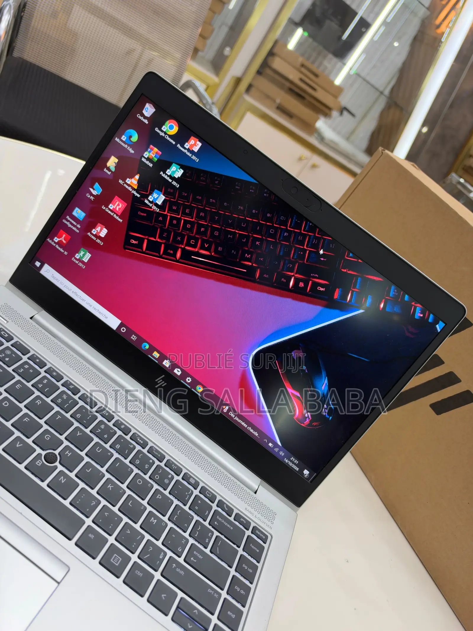 Ordinateur portable HP EliteBook 840 G6 8GB Intel Core i7 SSD 256GB