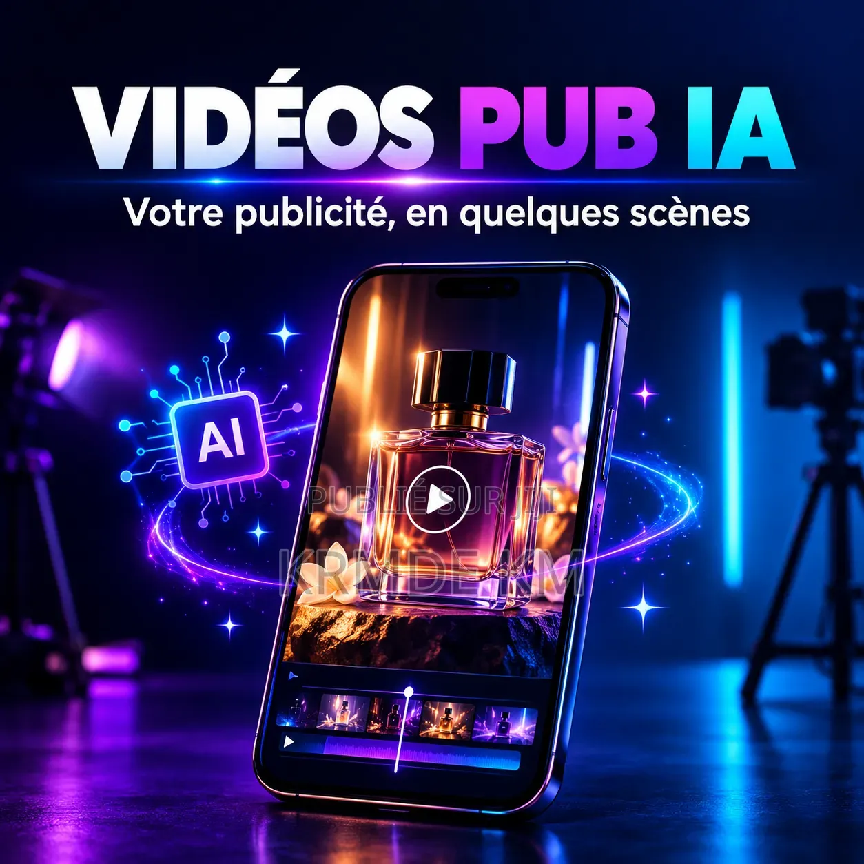 Vidéo Publicitaire Avec l'IA