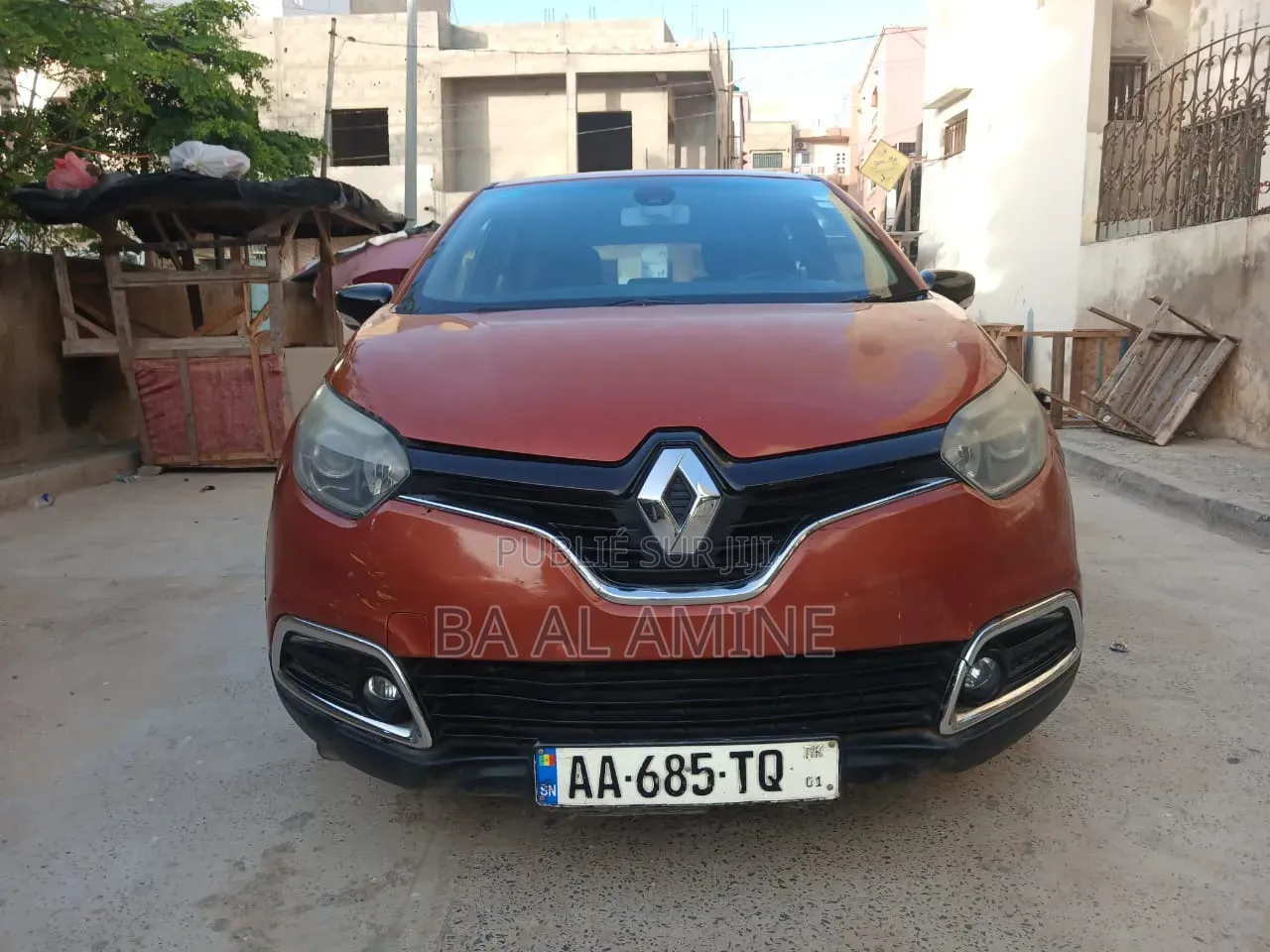 Renault Captur 2015 Orange