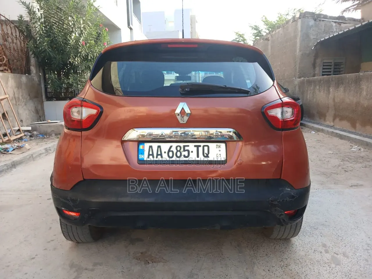 Renault Captur 2015 Orange