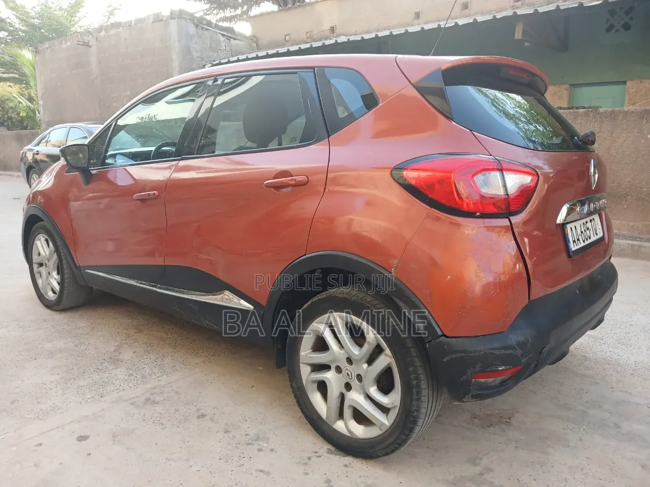 Renault Captur 2015 Orange