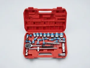 Coffret De Douilles & Clé À Cliquet 32 Pièces