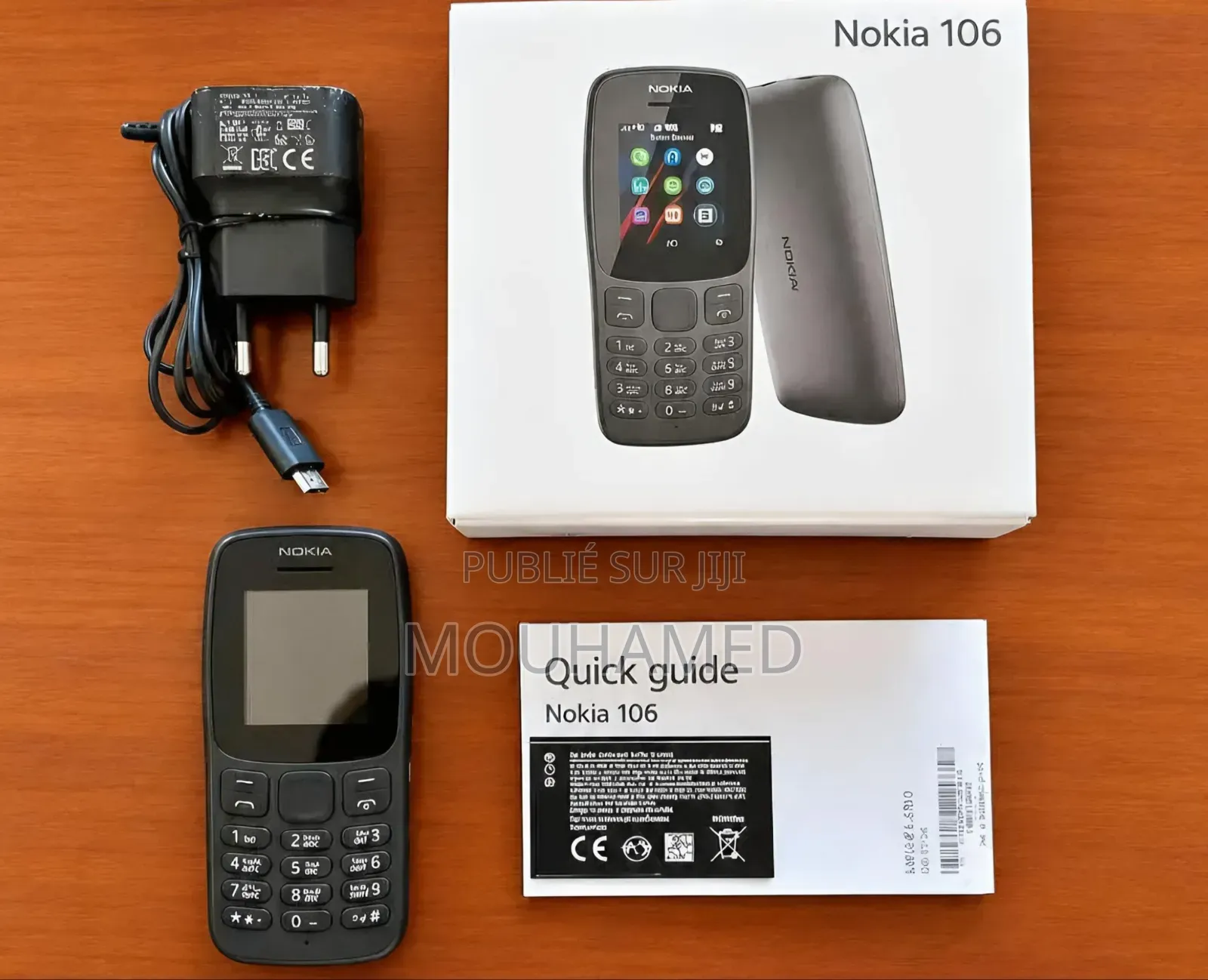 Nouveau Nokia 106 Noir