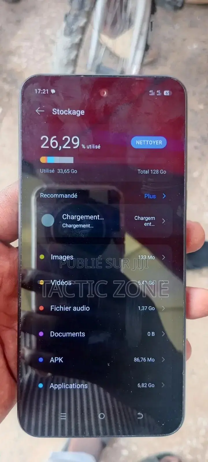 Tecno Spark 40 128 GB Noir