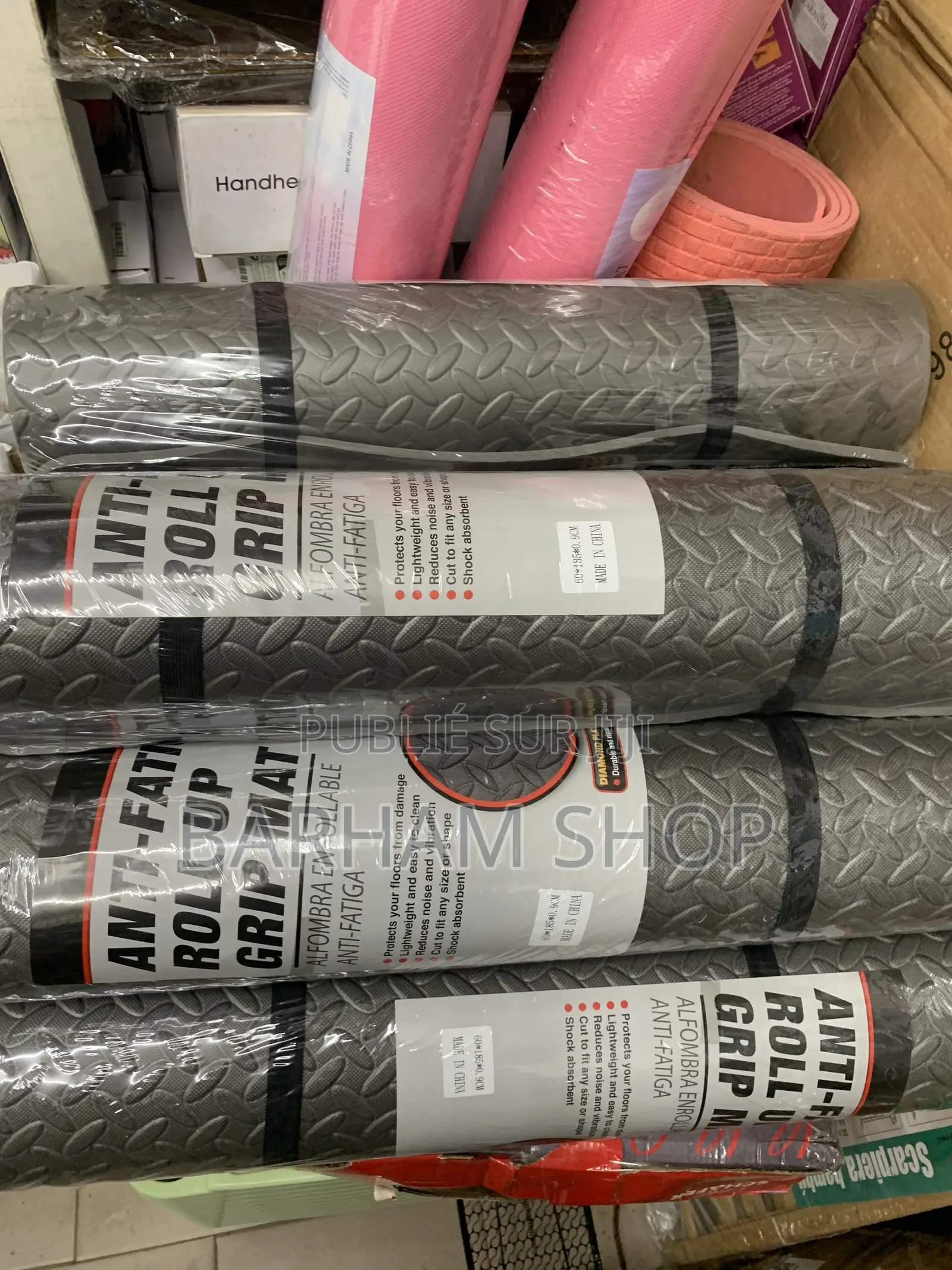 Tapis De Yoga Et Fitness Grand Modèle