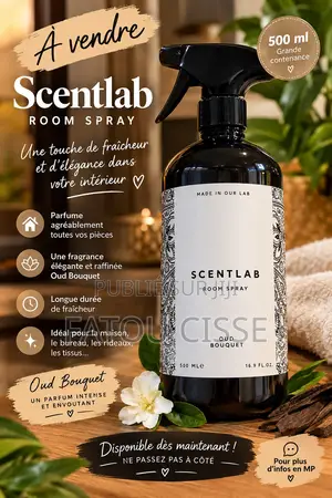 « Spray Parfumé Scentlab – Fragrance Irrésistible À Prix Doux »
