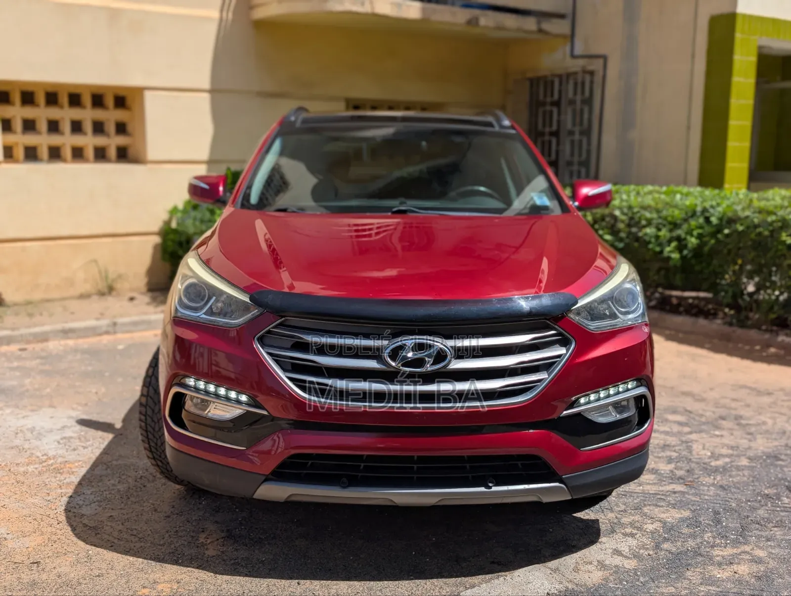 Hyundai Santa Fe SE AWD 2017 Rouge