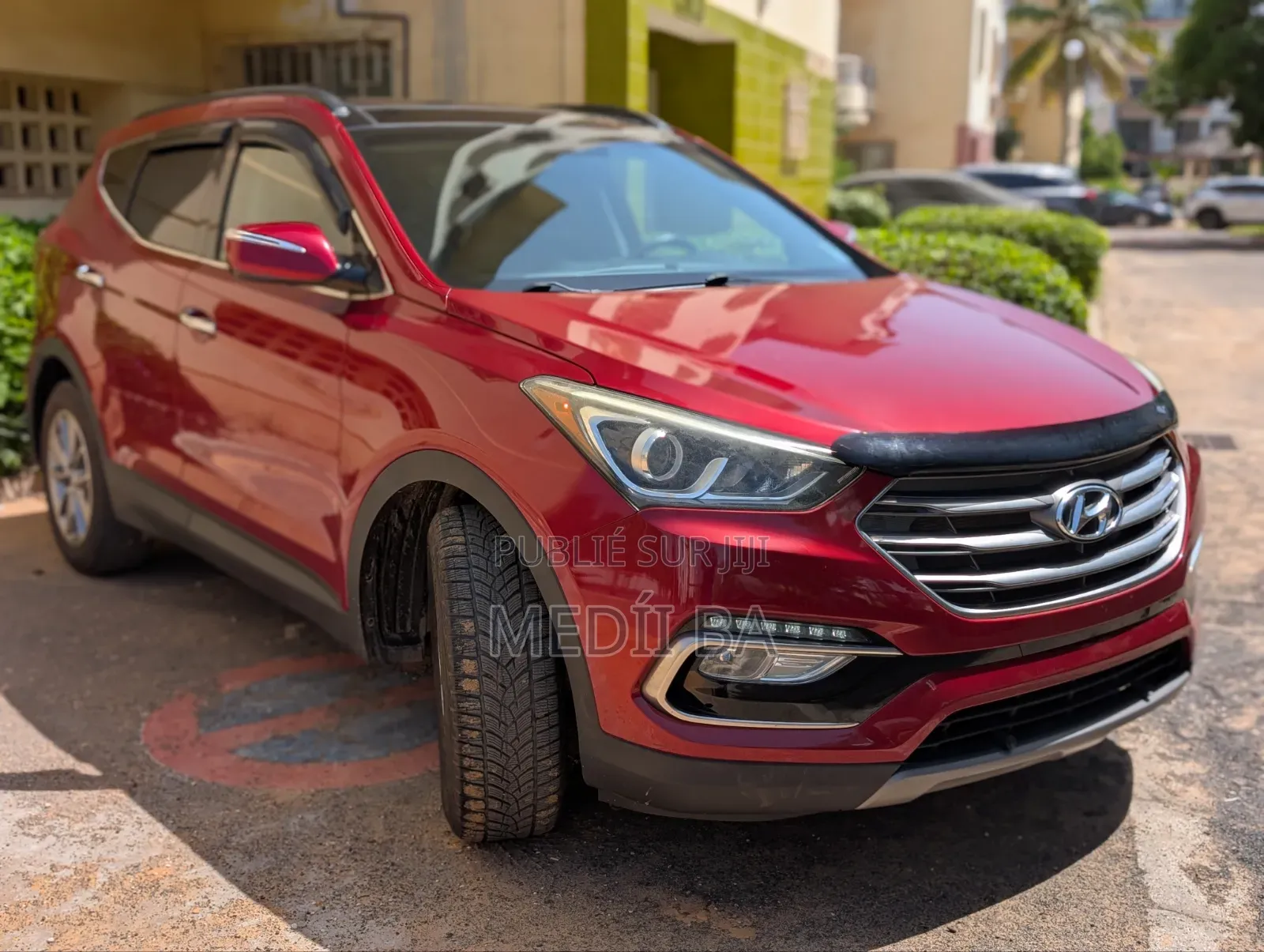 Hyundai Santa Fe SE AWD 2017 Rouge