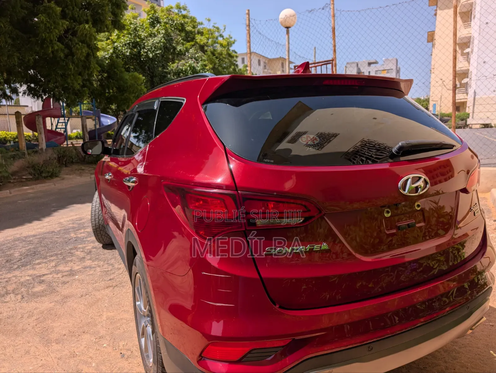 Hyundai Santa Fe SE AWD 2017 Rouge