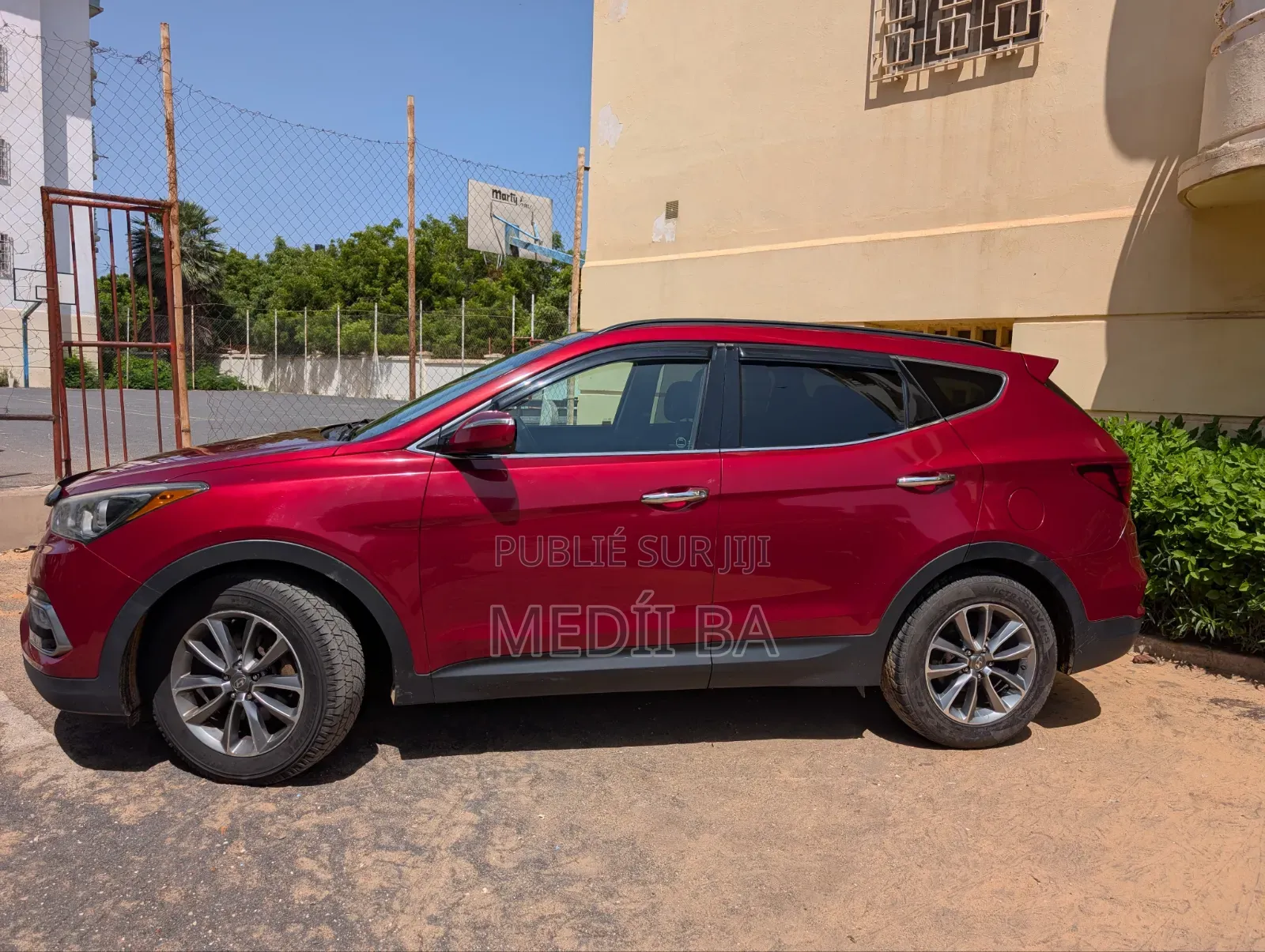 Hyundai Santa Fe SE AWD 2017 Rouge