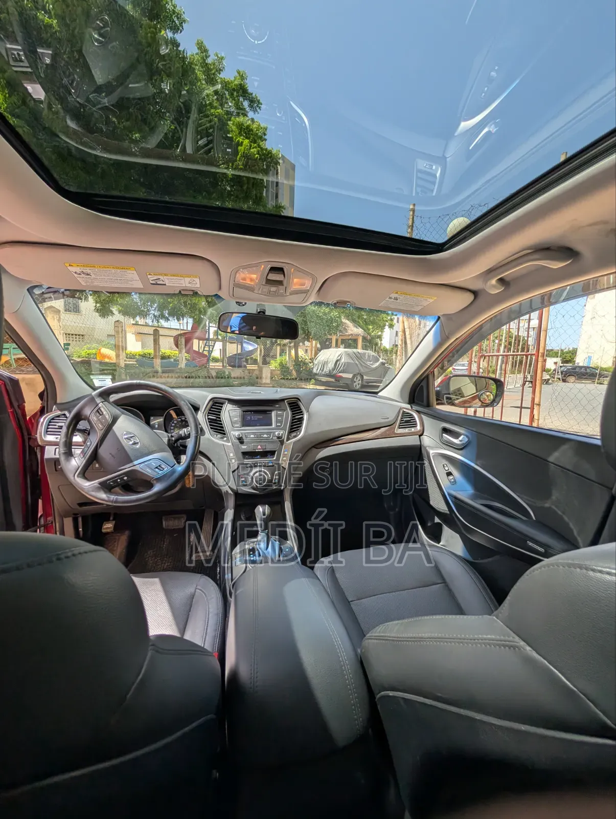 Hyundai Santa Fe SE AWD 2017 Rouge