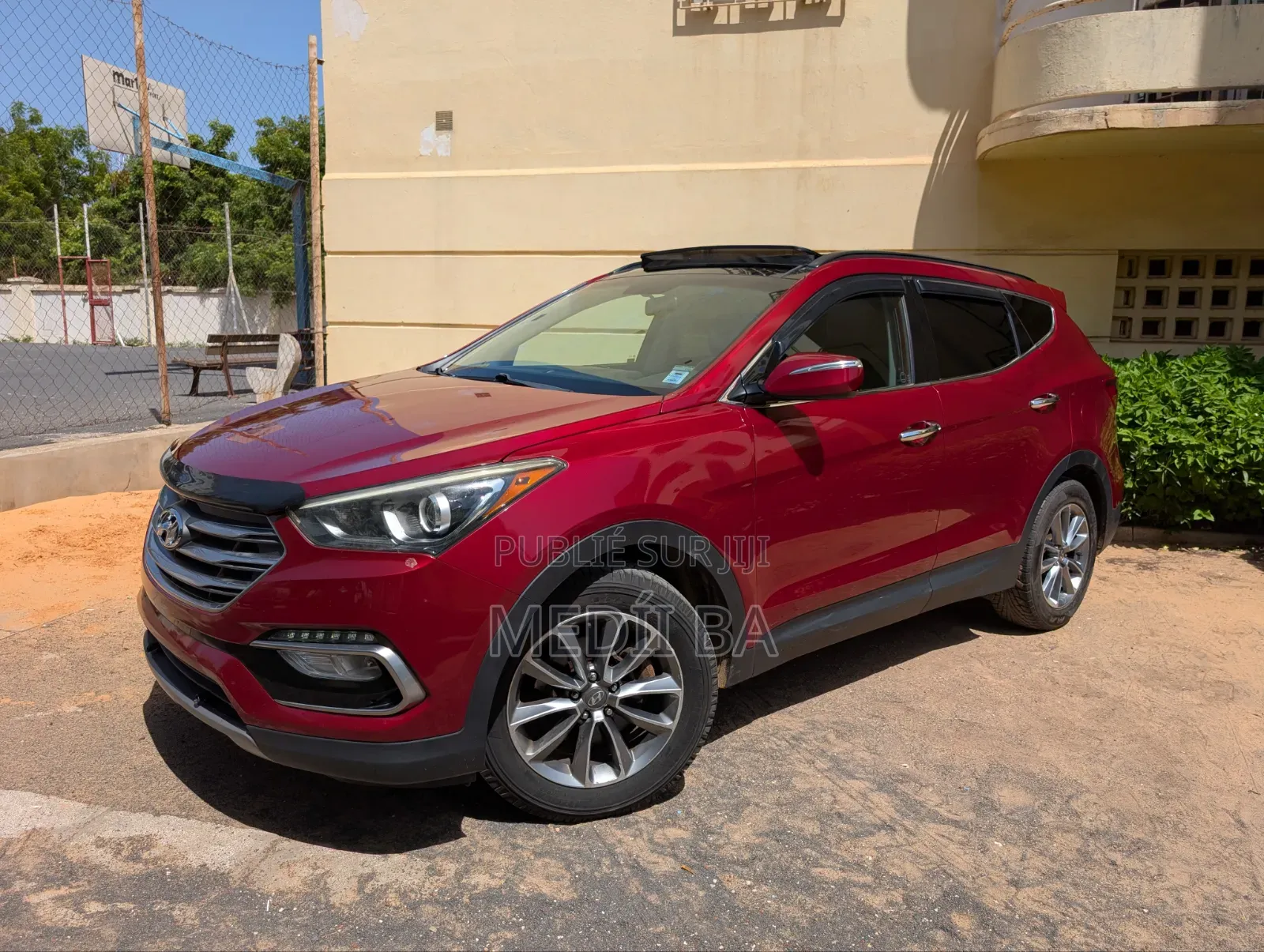 Hyundai Santa Fe SE AWD 2017 Rouge