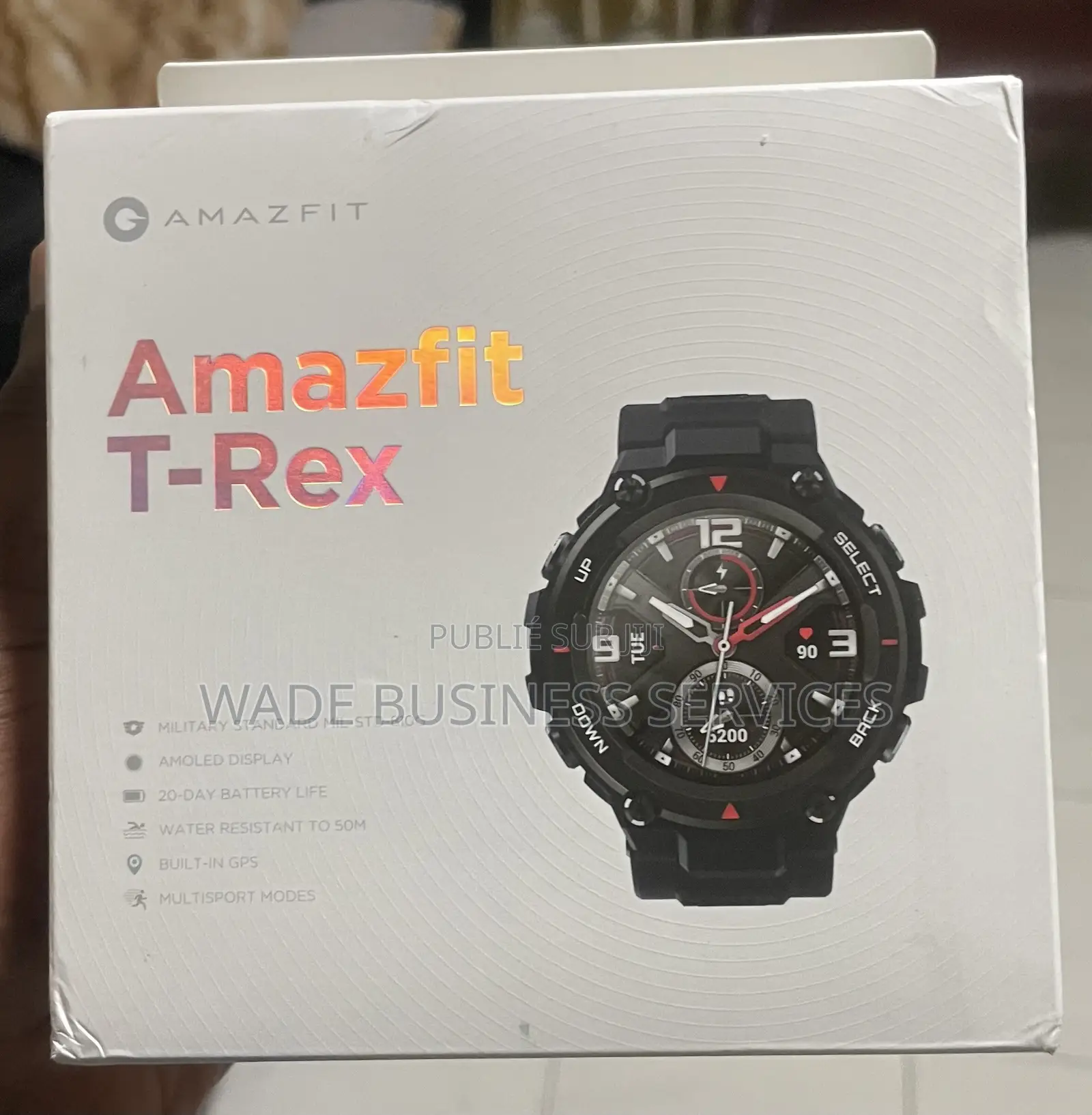 Amazfit T-Rex Noir