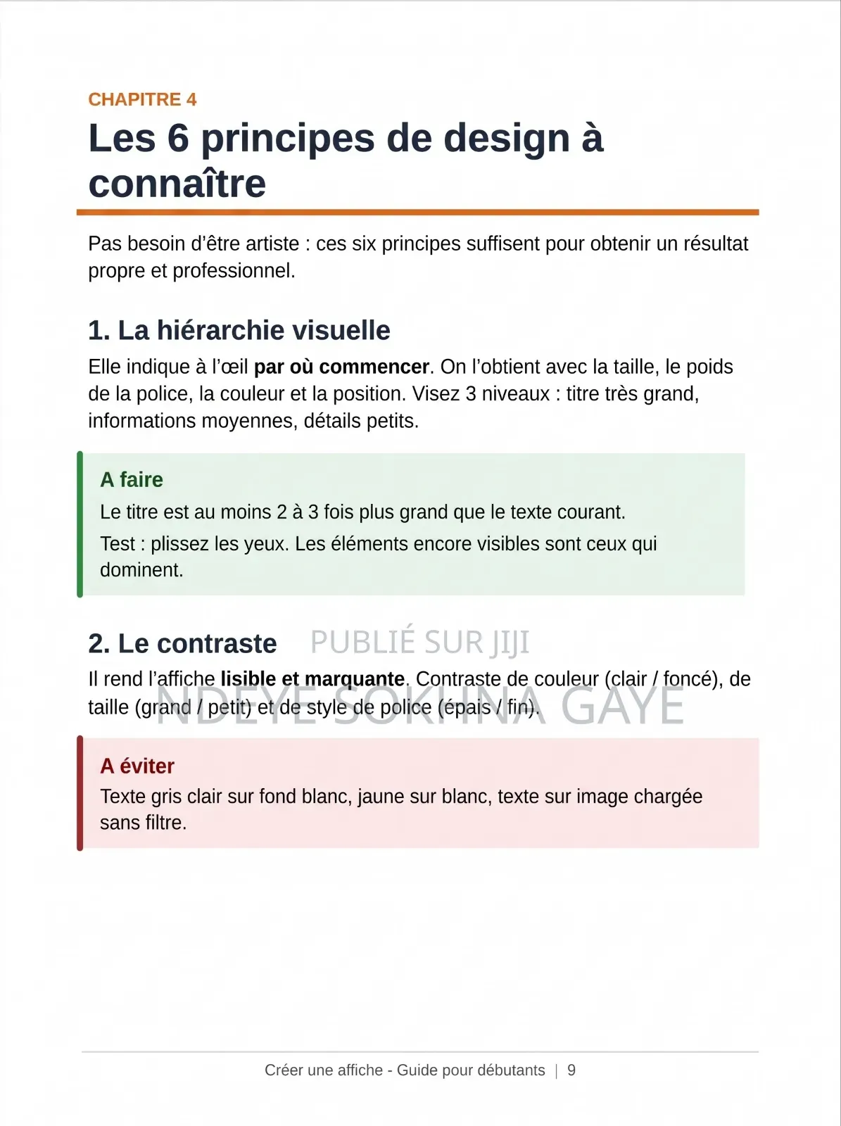 Guide Pour Créer Une Affiche
