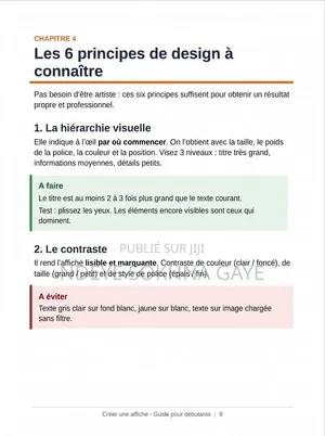 Guide Pour Créer Une Affiche